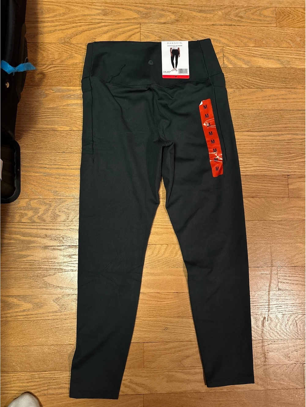 Danskin Satin Stitch T8 Legging Black Medium